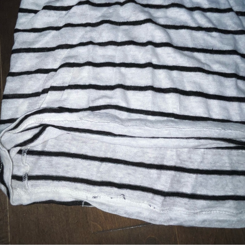 Zara Striped Sweater with Lace details - Picture 4 of 10